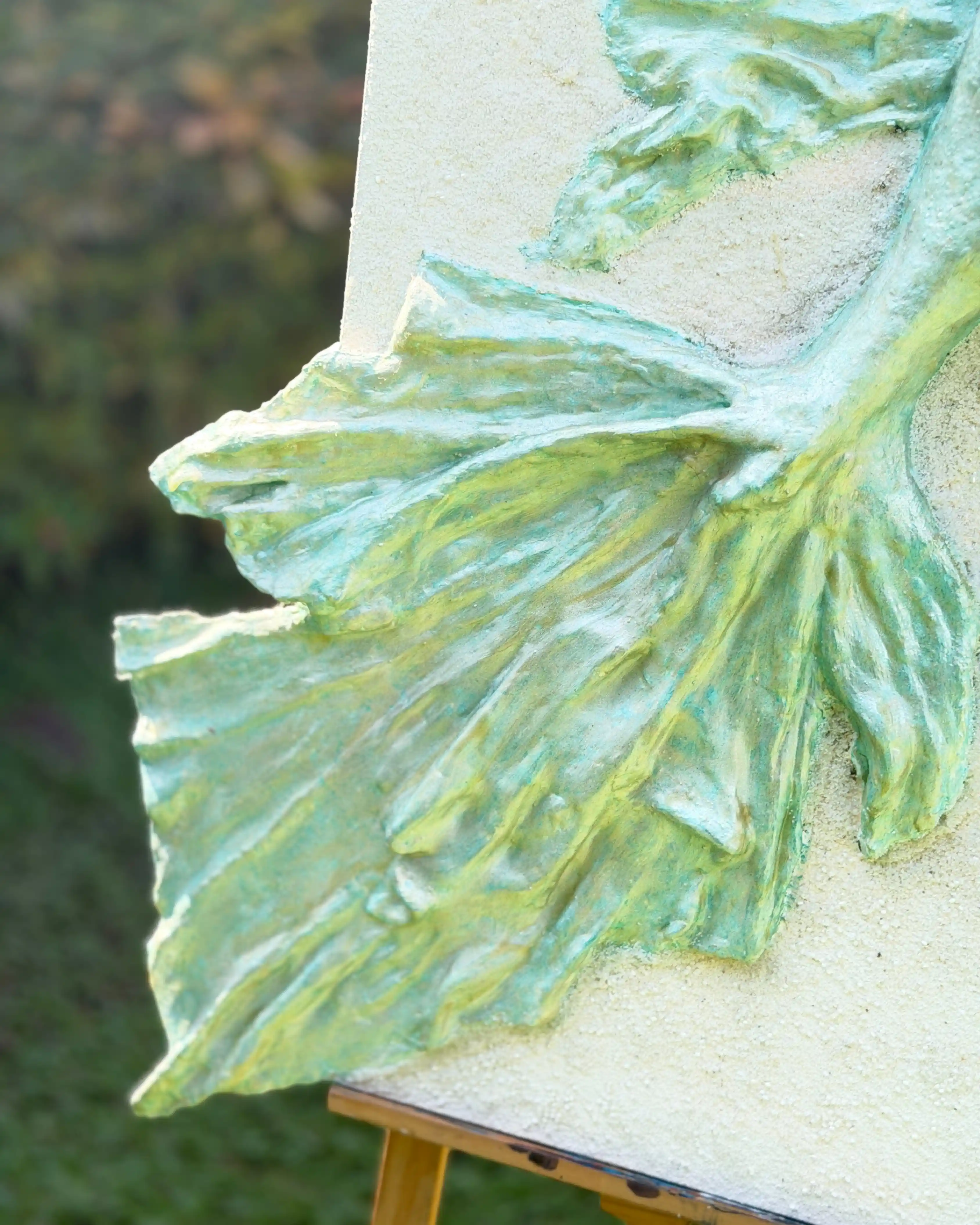 Relief Art Classes @ C2D*   -3D Textured Fish Miniature Art on Canvas
