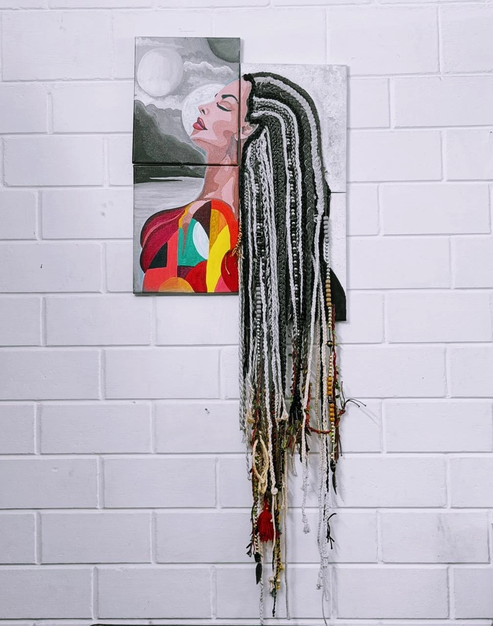 Mixed Media Art on Canvas – Statement Wall Décor