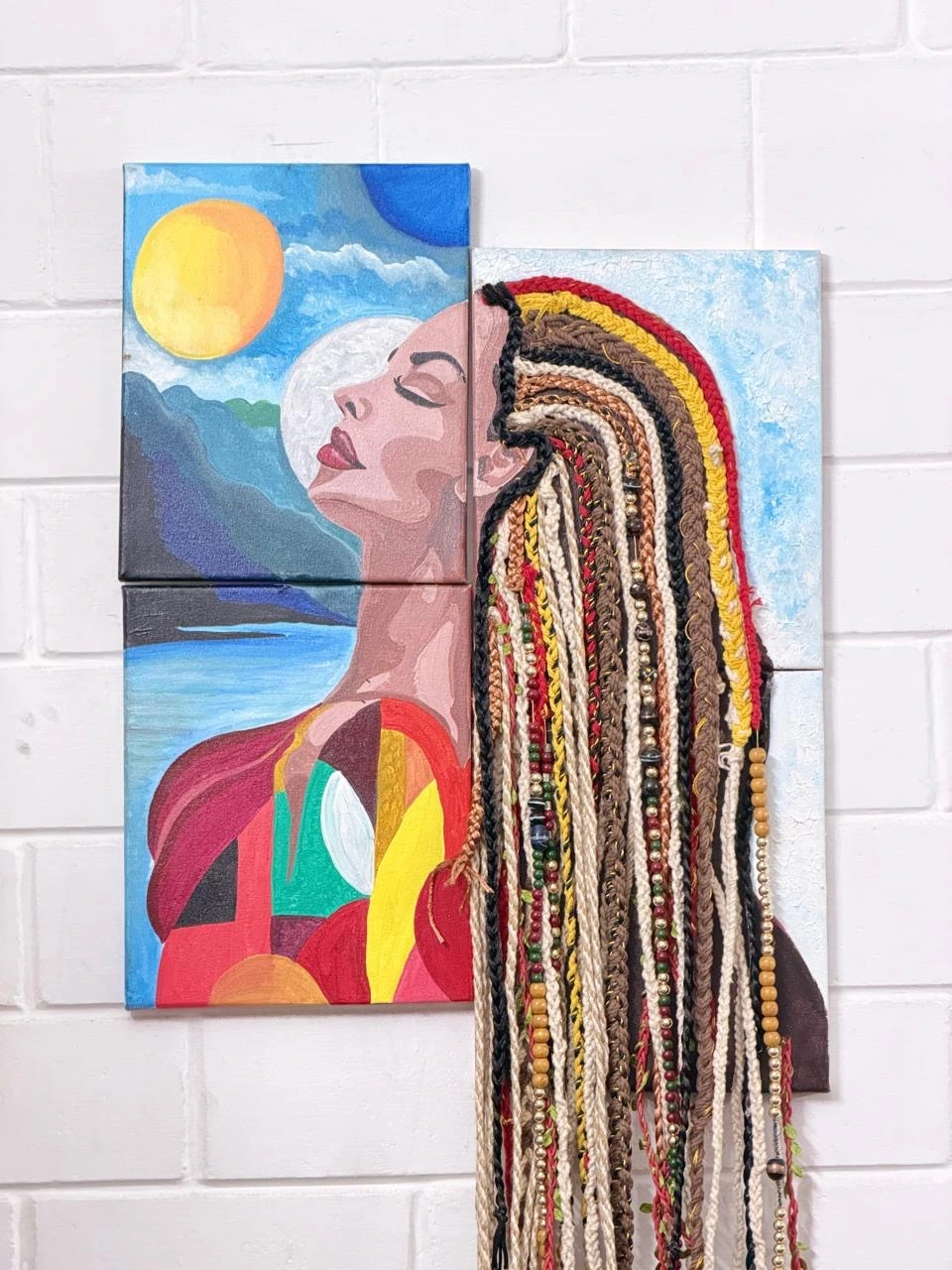Mixed Media Art on Canvas – Statement Wall Décor