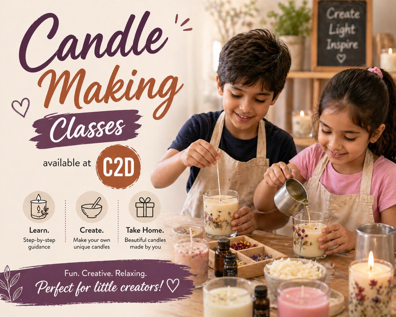CANDLE MAKING COURSE