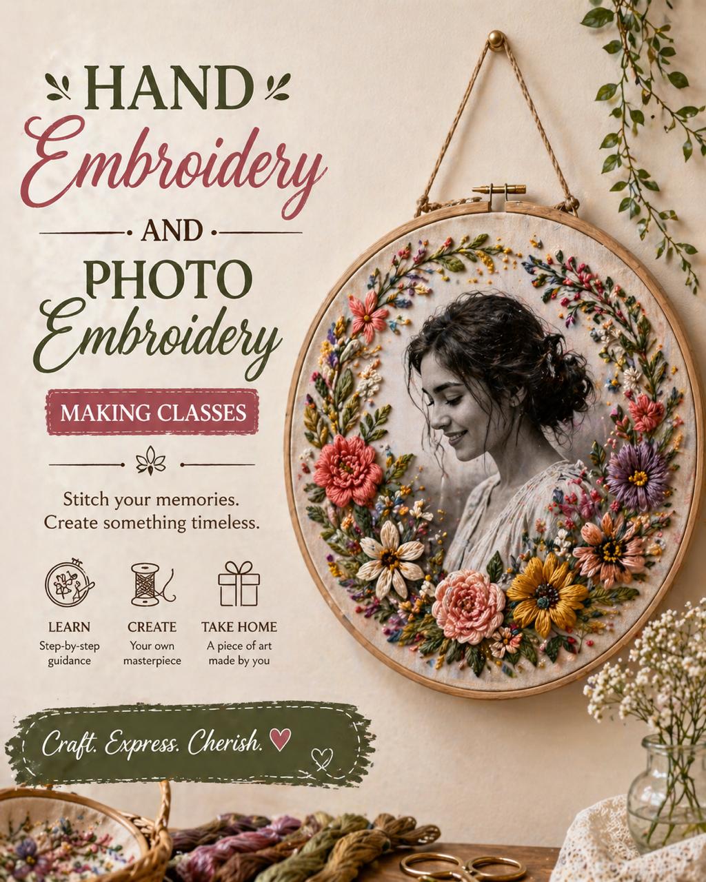HAND EMBROIDERY COURSE